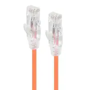 Alogic C6S-02ORN 2m Orange Ultra Slim Cat6 Network Cable - Series Alph