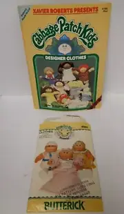 Butterick Xavier Roberts Cabbage Patch Kids Preemie Doll Clothes Patterns Book