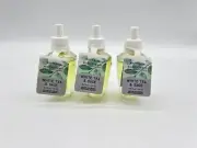 Bath & Body Works White Tea & Sage Wallflowers Bulb Refill Lot of 3