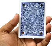 MilesMagic Magician's Hole Shake Matrix Art Gimmick | Highly Visual Classic Trick | Bicycle Poker Impossible Hollow Card Trick | for Street Magic | for Stage Magic Tricks