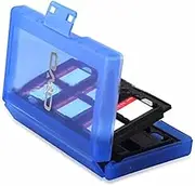 24 in 1 Blue Game Card Case MIni Portable Hard Shell Case Travel Accessories Storage Box For Switch