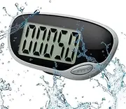 Walking Pedometer,Accurate Pedometer for Walking - Waterproof Pedometer for Walking, Daily Tar-get Monitor with Large Digital Display for Men, Women