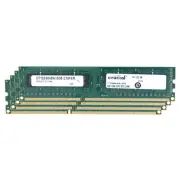 Crucial DDR3 32GB(4 x 8GB) 1600MHz PC3-12800 Desktop Memory RAM CT102464BA160B