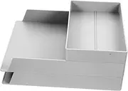Levemolo 1 set Stackable Multi Functional File Storage Box Office Supply Organizer for Desktop Stationery and Document Holder for Home and Office Use Compatible