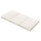 Bedra Folding Foam Mattress Sherpa Fleece Portable 3-fold Double
