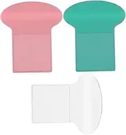 3pcs Portable Toilet Lid Lifter Tool Adhesive Seat Cover Lifting Tab for Quick Installation Bathroom Supplies Avoid Direct Touching with Lid Easy to Use