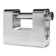 Abus Monoblock Padlock Keyed to Differ CHR 92/80 Chrome Plate 9280C