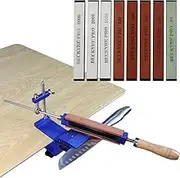RAYWE Fix-Angle Whetstone Grinder Machine, Portable Cutter Sharpener Professional Metal Kitchen Sharpening System Tools Fix-Angle Whetstone Grinder Machine with Grind Stones