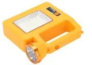 Solar Rechargeable Flashlight-for Outdoor Hiking and Emergency Preparedness