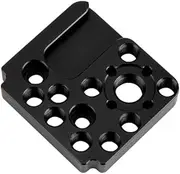 NICEYRIG Mounting Plate Mount Holder for DJI Ronin S/DJI Ronin SC/DJI RS2/DJI RSC2 Gimbal Stabilizer with Cold Shoe 1/4” Threaded Holes