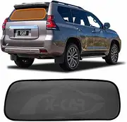 X-CAR Rear Windscreen Sun Shade for Toyota Prado 150 Series Non-Spare Wheel on Tailgate 2009-2024 Car Custom Wind Screen Sun Blind Mesh