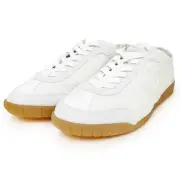 Chanel Coco Mark 43 Sneakers Shoes Calfskin Leather Suede White G459978