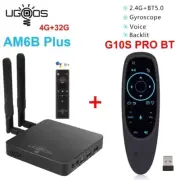 Original UGOOS AM6B plus Amlogic S922X-J 2.2Ghz Android 9.0 Smart Tv Box 4GB 32G