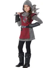 Fearless Knight Girls Costume