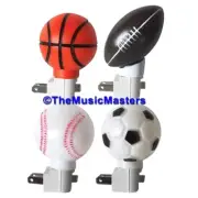 Sports Themed Plug-In Night Light Collection Football Soccer Baseball Basketball