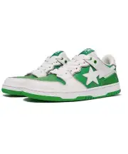 A BATHING APE Low Top Sneakers 2024 SS Ostrich Leather BAPE SK8 STA #1 F/S SAN09