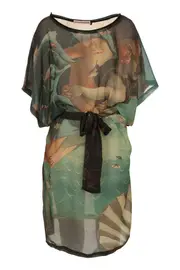 Mythology Printed Tunic--CIR-RCDN2005-G