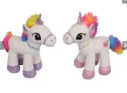 SNUGGLE PALZ 30CM PLUSH RAINBOW UNICORN PURPLE OR PINK BNWT