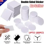 Double Sided Foam Sticker Tape Side Wall Car Self Adhesive Pads Round Square