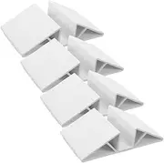 Zerodeko Baby Gate Foot Accessories 4pcs Plastic Triangle Support Feet Easy to Install for Australian Homes