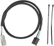 Trailer Wiring Harness Kit,Trailer Brake Control Wiring 3070 P Oe Style Replacement Pilot Ridgeline with Nylon Sleeve Black Waterproof Wearproof Easy Implementation for Car