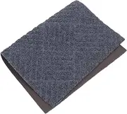 Totority Skid Welcome Door Mat Water Absorbent Indoor Entryway Rug Decorative Grey Floor Mat for Living Bedroom Front Door Non Slip Comfortable Touch