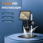 "INSKAM 331-A 1600X 12MP HDMI USB Digital Microscope Camera 7"" LCD Screen Display THT SMD Soldering Tool Jewelry Appraisa"