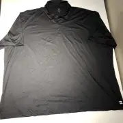 Belk True Black ZELOS Big & Tall Performance Polo Shirt 4XL