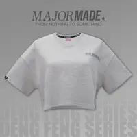 在飛比找momo購物網優惠-【MAJOR MADE】立體壓紋短版大學Tee