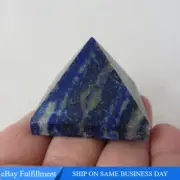 Natural Lapis Lazuli Orgone Energy Gemstone Pyramid Quartz Crystal Tower Reiki