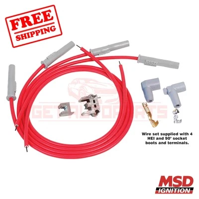 MSD Spark Plug Wire Set for Chevrolet 1987-1993 Corsica