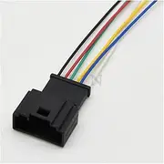 6Pin Car Female Male Sunroof Reading Light Rearview Mirror Switch Wiring Harness Plug for 1355082-1 6Q0972716(Lavender)
