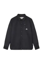 Picture Organic Coltone Shirt Men's Button Up Shirt, Dark Blue, Small