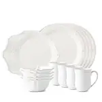 Juliska Berry & Thread 16 Piece Dinnerware Set, Service for 4