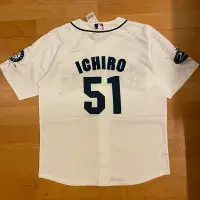 在飛比找Yahoo!奇摩拍賣優惠-日本職棒 鈴木一朗 ICHIRO # 51 球迷版 棒球衣（