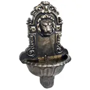 Wall Fountain Lion Head Design Bronze Outdoor Fountains