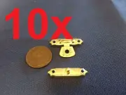 10 Sets - Chest Box Trunk Suitcase Trinket Tool Latch Clasp Chrome Toggle b1