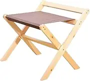 Luggage Holders for Guest Room, Folding Suitcase Stand Wooden Luggage Rack Foldable Suitcase Rack for Bedroom Hotel Bedroom Hotel(Natural,60X48X55CM)