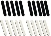 HYHP 20 Pieces Self-Adhesive Hat Size Reducer Hat Bands, Hat Sizing Tape Hat Size Reducing Tape for Women and Men (Black and White), Black & White, 3