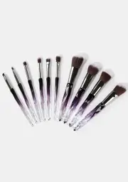 Amethyst Crystal Persuasion Makeup Brush Set