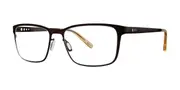 Jhane Barnes Lemniscate Brown Men's Glasses Brown Size 53 - Private Health Rebate - Blue Light Block Available