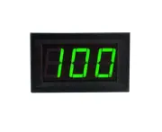 Digital Voltmeter 0.56In 3 Wire Voltage Meter Tester Led Display 0-100V Accessory Green