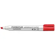 Staedtler Lumocolor Whiteboard Marker Chisel Red