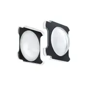 2X Lens Protectors Set for Insta360 ONE RS/ ONE R Action Camera Panoramic Lens d