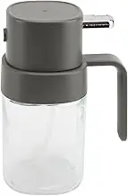 2 in 1 Oil Sprayer Bottle Food Grade Glass PP, Leakproof for Kitchen BBQ Camping, Precise Mist Control, Portable Dispenser