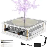 Musical Tesla Coil Kit, Touchable Artificial Lightning Spark Gap Arc Generator, Wireless Transmission Bluetooth Music Tesla Coil, Science Teaching Experiment Model for Teaching Aids Presents