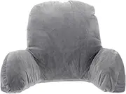 jojofuny Ergonomic Lumbar Pillow Cotton Back Support for Adults Lounge Cushion Targeted Pressure Distribution for Bed Sofa