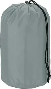uxcell Stuff Sack, Nylon Waterproof Storage Sacks Portable Drawstring Dry Stuff Bag Gear Organization with Toggle, 5x10Inch Fit for Backpacking Camping Traveling Hiking(Gray)