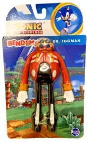 DR. EGGMAN Sonic The Hedgehog Bendems Figure Bendable Poseable Collectable