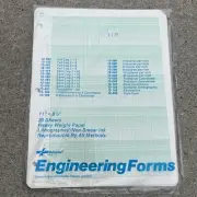 National - Engineering Forms - 12-086 - “Semi Logarithmic 5x10” - NOS - Vintage